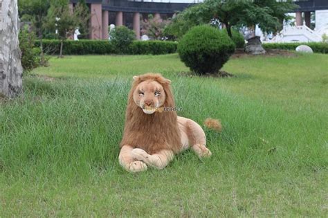 Fancytrader Like Real Lion! 39'' 100cm Giant Soft Plush Stuffed ...