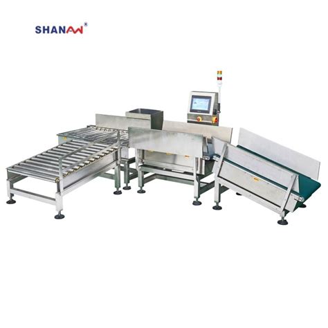 Bag Weighing Automatic Checkweigher With Belt Roller Conveyor