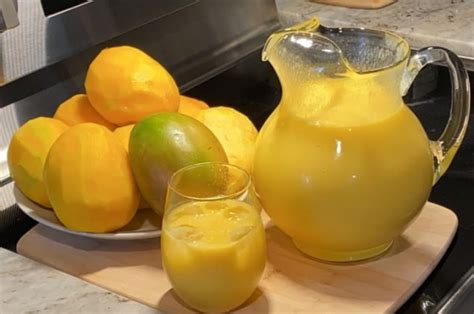 Receta De Agua De Mango Cremosa Como La De La Michoacana