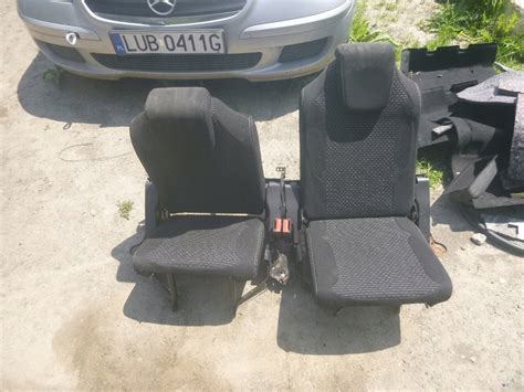 FOTELE 3 RZĄD TYLNE CITROEN C4 GRAND PICASSO 12890129955 oficjalne