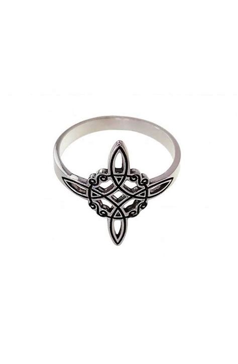 Anillo Nudo De Brujas Plata 925 Plataycomplementos