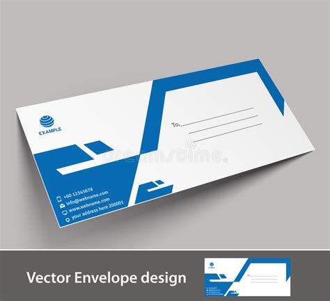 Paper envelope templates stock vector. Illustration of document - 41886866