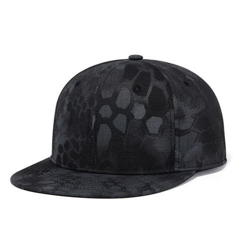 Black Camo Snapback Kula Tactical