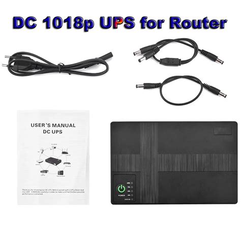 Dc P Ups For Router Mini Ups Uninterrupted Power Supply Dc P