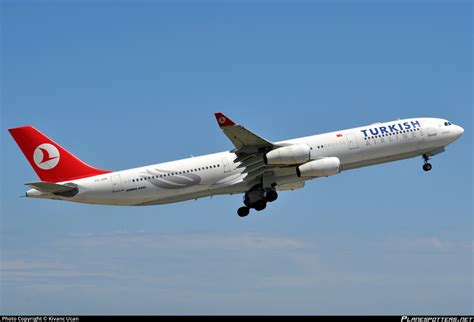 TC JDK Turkish Airlines Airbus A340 311 Photo By Kivanc Ucan ID