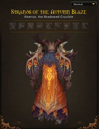 A Preview Of The Druid Crucible Raid Tier Set In Patch News