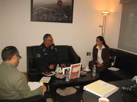 Consejo Ciudadano De Morelia ReuniÓn Con Subdirector De La PolicÍa