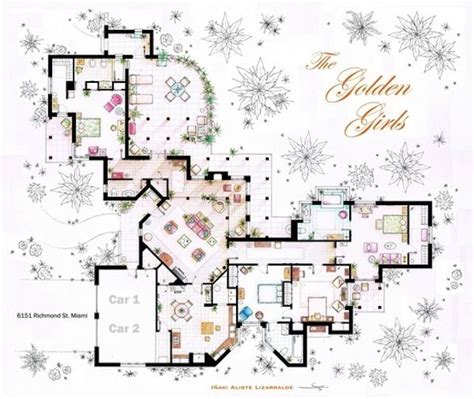 Golden Girls House Plan