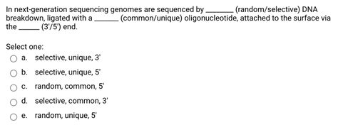 Answered In Next Generation Sequencing Genomes Bartleby