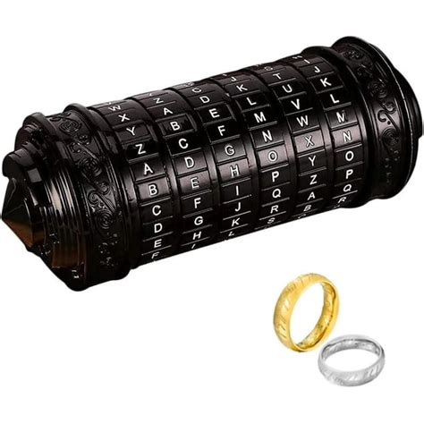 Unique Cryptex Da Vinci Code Mini Cryptex Lock Puzzle Boxes with Hidden ...