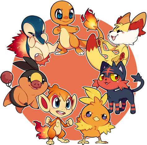 Pokemon Wallpaper Fire Starters