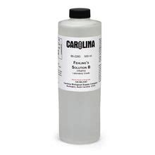 Fehling S Solution B Laboratory Grade 500 ML Carolina Biological Supply