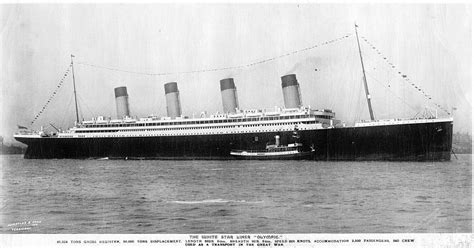 Finley's Shipwreck Blog: Titanic's Sister Ships