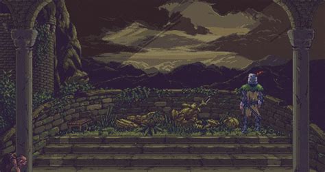 Artista Recria Dark Souls E Dark Souls II Em Pixel Art Critical Hits