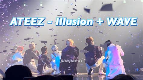 221029 1030 에이티즈 Illusion WAVE 2022 THE FELLOWSHIP BREAK THE