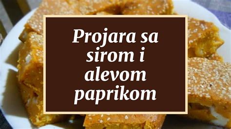 Projara Sa Sirom I Alevom Paprikom Youtube