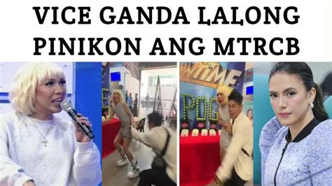 Vice Ganda Lalong Pinikon Ang Mtrcb Youtube