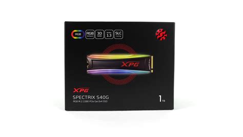 XPG SPECTRIX S40G RGB 1TB NVMe SSD Review LaptrinhX News