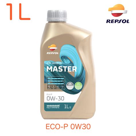 楽天市場007407 REPSOL レプソル エンジンオイル ECO P 0W 30 0W30 1L MASTER ECO P マスター