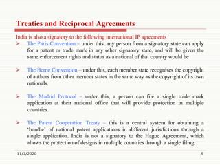 Intellectual Property Rights In India PPT