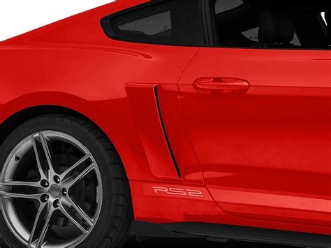 Roush Performance 2015 2021 Ford Mustang Quarter Panel Side Scoops