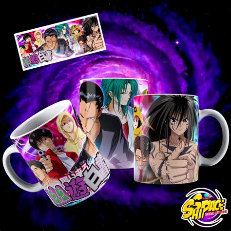 Caneca Yu Yu Hakusho Yusuke E Sensui L Shopee Brasil