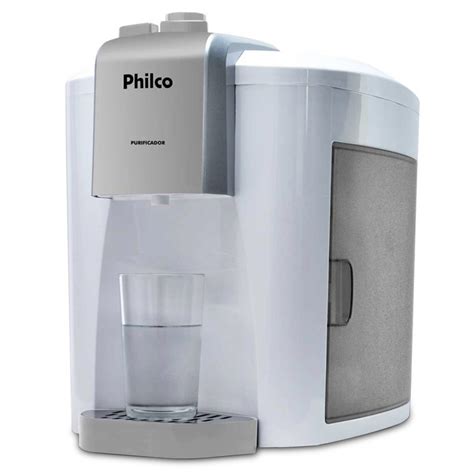 Café Fácil Purificador de Água Ph20 Eletrônico Branco Cinza Bivolt