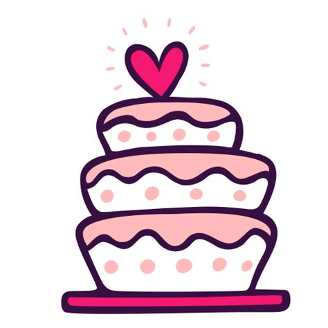 Cake, dessert, love, party, sweet, topper, wedding icon - Free download