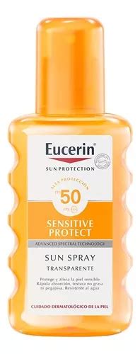 Eucerin Sun Protector Solar Fps 50 Spray Transparente 200ml MercadoLibre