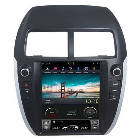 GPS Radio Head Unit TESLA Style ANDROID Mitsubishi ASX Citroen C