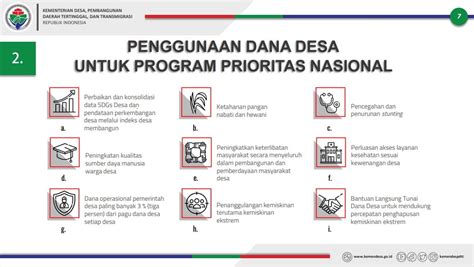 Permendes Tahun Tentang Prioritas Dana Desa Tahun Desa Bungko