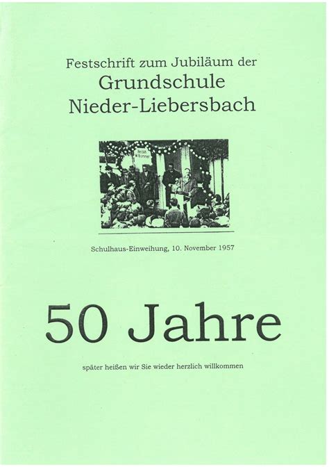 50 Jahre Grundschule Liebersbachwiki