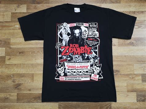 Vintage Vintage Rob Zombie The Great Show Spook Party Promo T Shirt