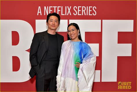 Ali Wong Steven Yeun Step Out For Netflix S Beef Premiere In L A