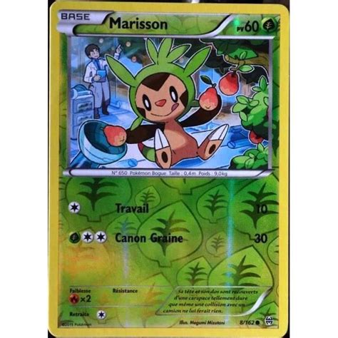 Carte Pok Mon Marisson Pv Reverse Xy Impulsion Turbo Fr