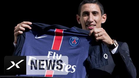 Wechsel von Angel Di Maria zu PSG endgültig fix Von Manchester United