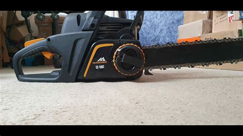 McCulloch CS 400T Chainsaw 14 Bar With New Chain 02042023 YouTube