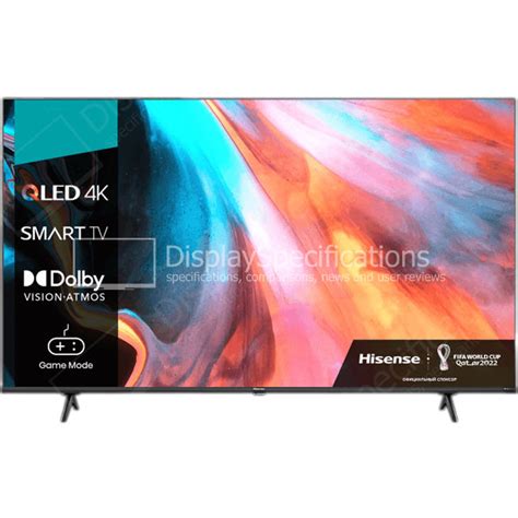 49.5" Hisense 50E7HQ - Specifications