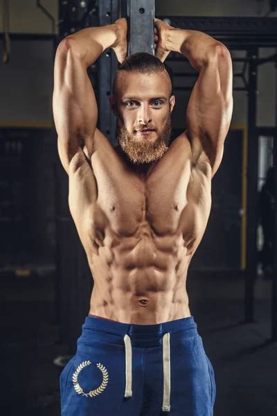 Muscular Shirtless Man Stock Photo By Fxquadro