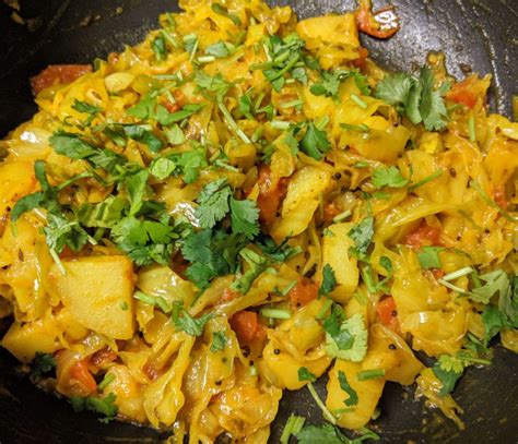 Aloo Patta Gobhi Recipe Cabbage Potato Stir Fry