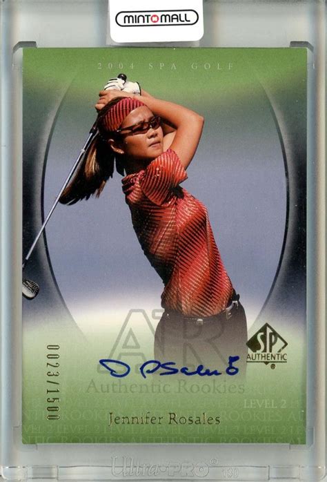 Mint Upper Deck Sp Authentic Golf Jennifer Rosales