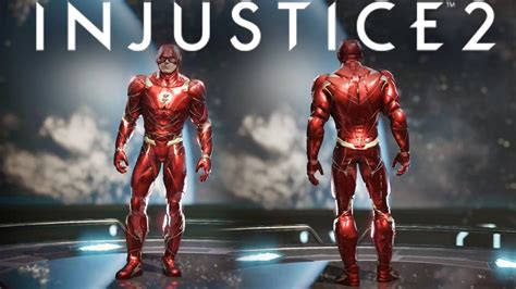 The Flash Justice League Gear Showcase Injustice 2 Youtube