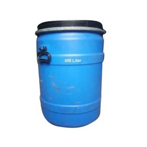 HDPE Blue 50 Liter Used Plastic Open Top Drums Capacity 50 100 Litres