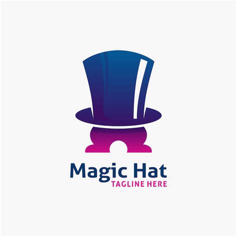 Premium Vector Magic Hat Logo Design