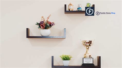 Home’s Decor with Black Floating Shelves - Family Home Blog