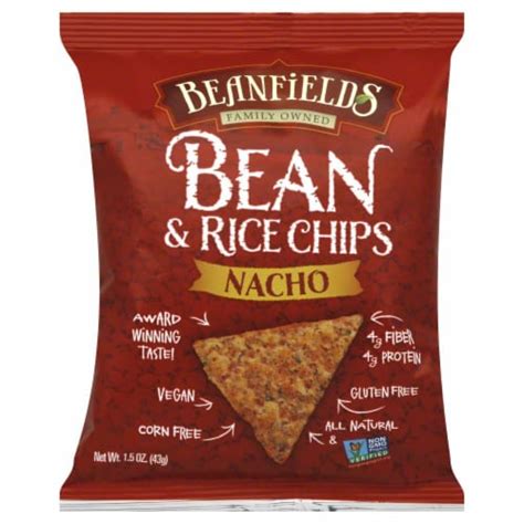 Beanfields Nacho Bean And Rice Chips 1 5 Oz Kroger