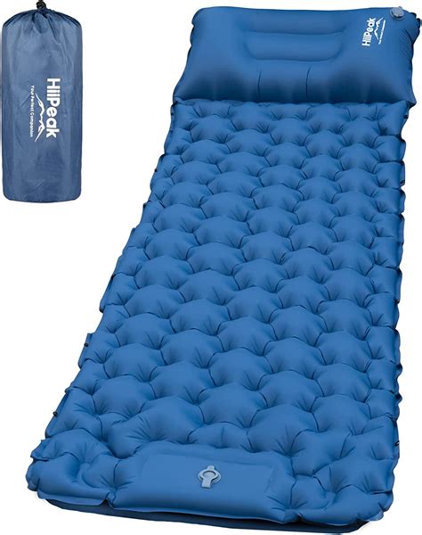 Hiipeak Sleeping Pad Ultralight Inflatable Sleeping Mat With Built In