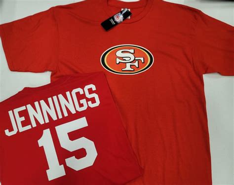 NFL Team Apparel San Francisco 49ers JAUAN JENNINGS Football Jersey ...