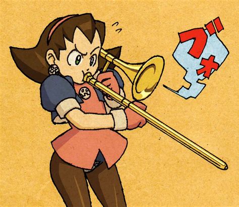 Tron Bonne On Trombone Mega Man Sexy Cartoons Animation