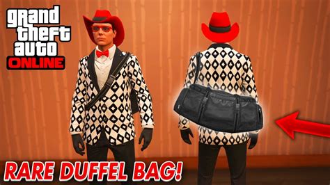 EASILY GET DUFFEL BAG ON ANY OUTFIT IN GTA 5 ONLINE SOLO DUFFEL BAG